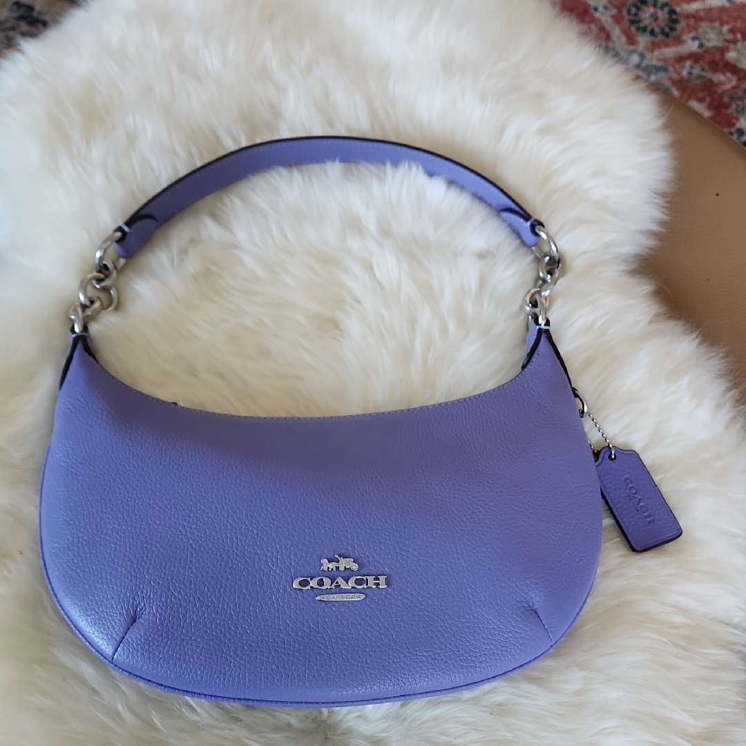 Beautiful Nwot Coach Payton Purple Hobo Bag